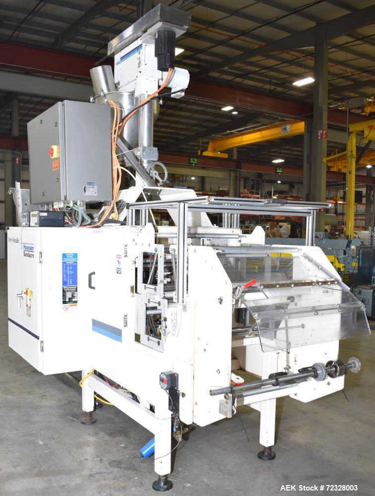 Used Hayssen Vertical Form Fill Seal Bagger with Mateer Auger Filler